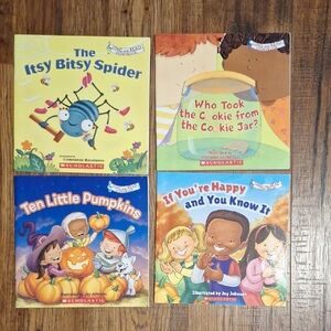 Lot Of 4 Paperback Books...Sing And Read
